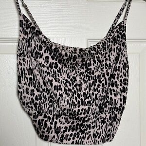 Urban Outfitters Leopard Print CropTop